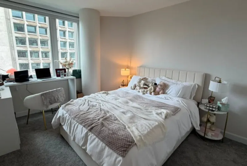 Sunny Back Bay Room with City Views
