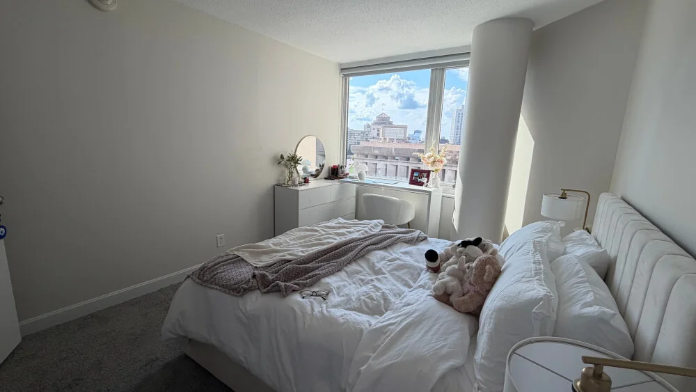 Sunny Back Bay Room with City Views