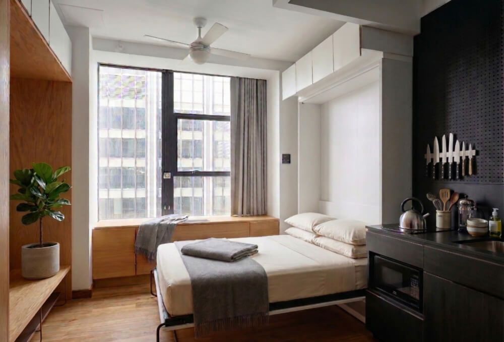 Luxurious Studio with shared bathroom at FiDi
