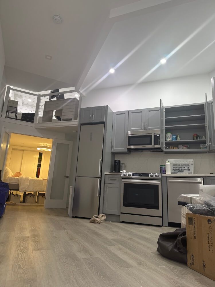 Bedroom in Tribeca Apartment