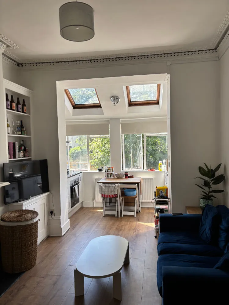 Clapham common cute 1 bed flat