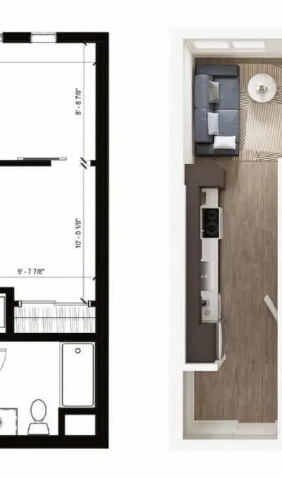 High-Floor 1B1B Apartment in Oakland | Free Dec Rent | 24/7 Security & Luxury Amenities | Steps to BART