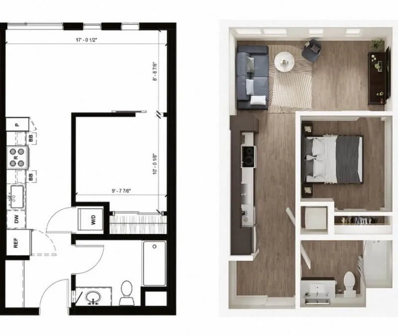 High-Floor 1B1B Apartment in Oakland | Free Dec Rent | 24/7 Security & Luxury Amenities | Steps to BART