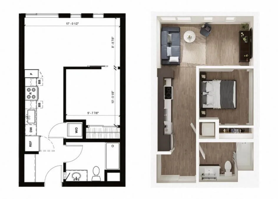 High-Floor 1B1B Apartment in Oakland | Free Dec Rent | 24/7 Security & Luxury Amenities | Steps to BART