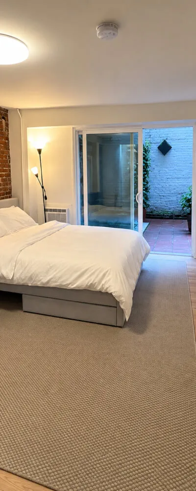 Furnished private-garden Studio in Midtown East | Private Bath & Kitchenen room in Midtown East