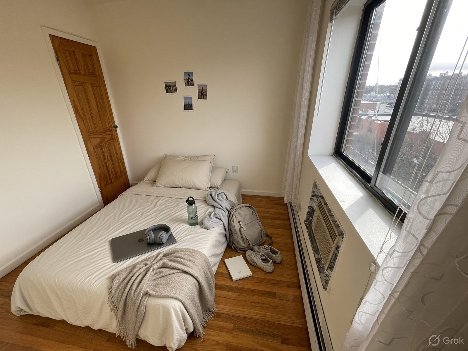 Forest Hills Queens 2B2B Private Room - Top Floor with Balcony - 5 Min to E/F Train