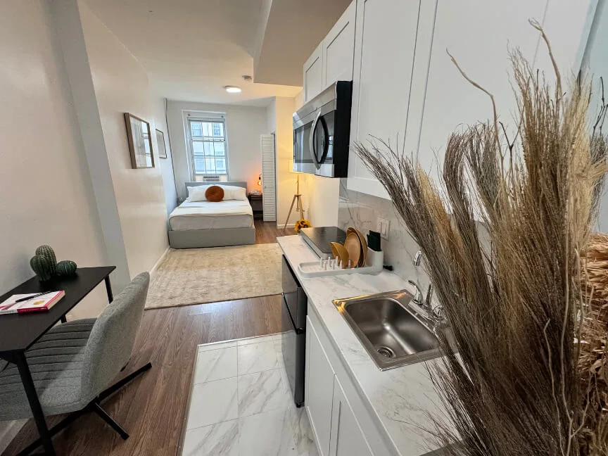 Private Studio in Midtown East, Manhattan – Private Bath & Kitchen