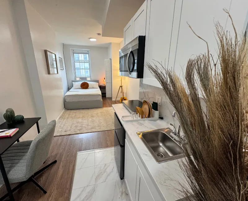 Private Studio in Midtown East, Manhattan – Private Bath & Kitchen