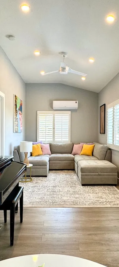 Home in Santa Monica · 2 bedrooms · coastal art gallery