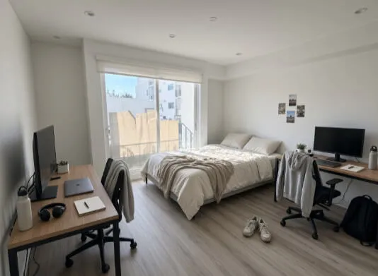 North Hollywood Studio | Private Kitchen & Bath | Balcony | Available November