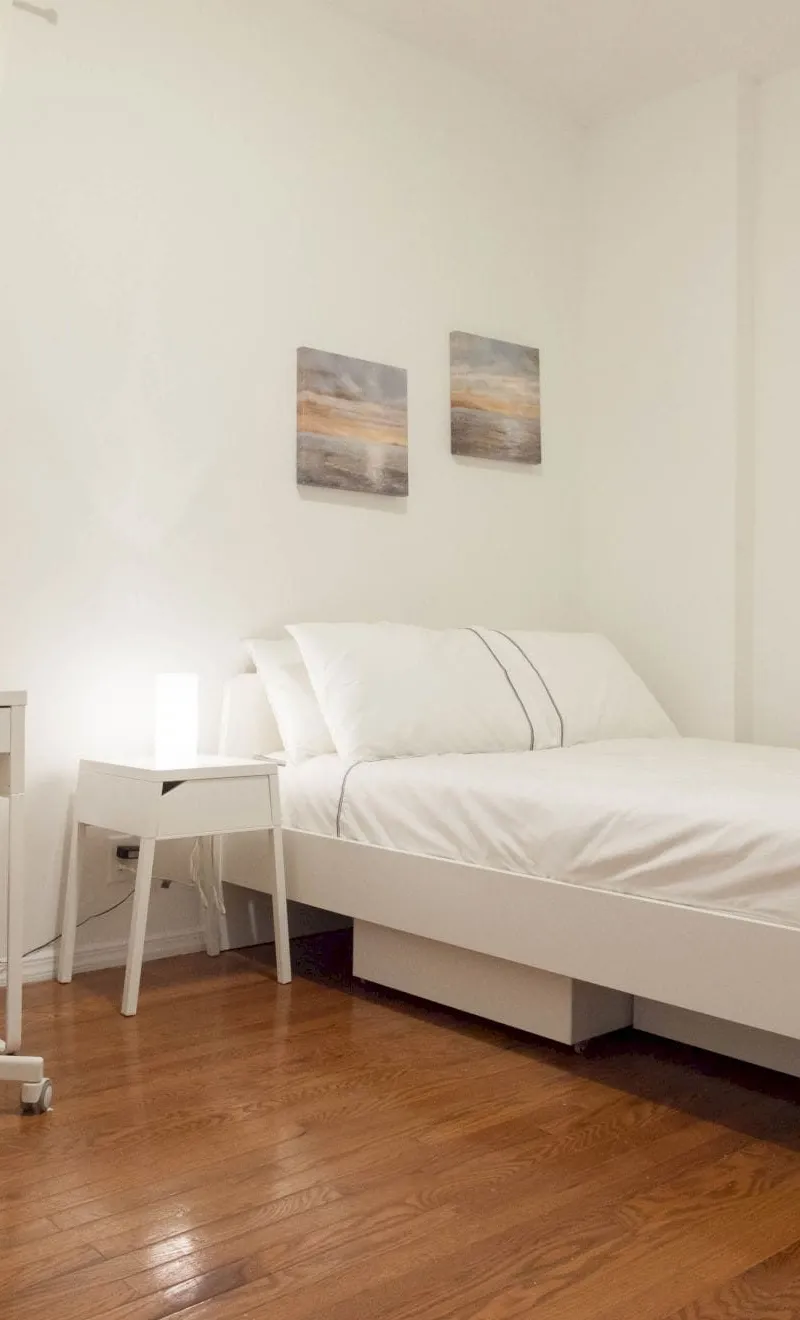Modern furnished room in Upper West Harlem apartment