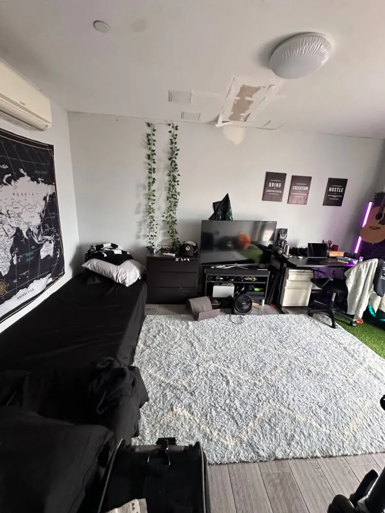 Master Bedroom with Balcony in Jackson Heights Queens