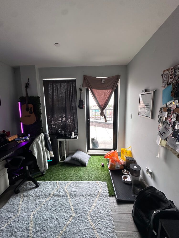 Master Bedroom with Balcony in Jackson Heights Queens