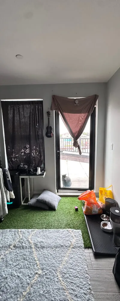 Master Bedroom with Balcony in Jackson Heights Queens