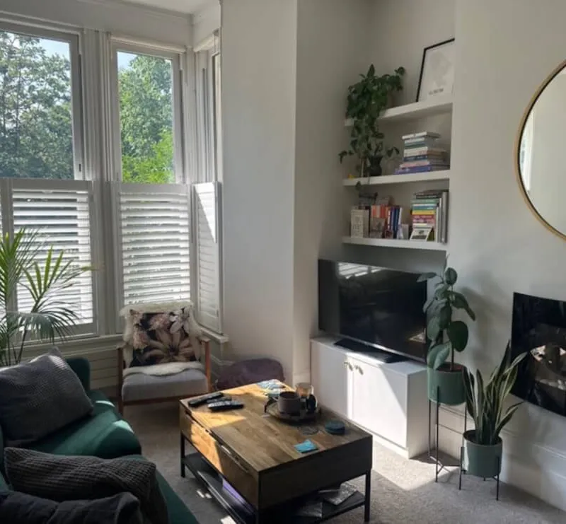 One bed flat w garden overlooking Finsbury Park