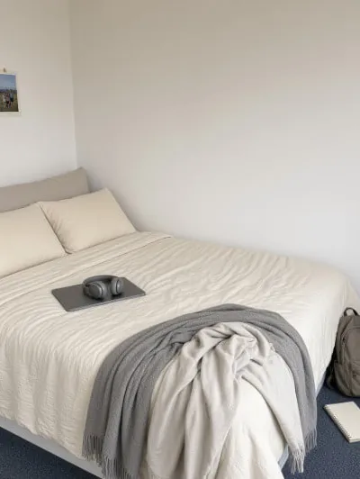 SFU 2B2B Primary Bedroom | Private Bathroom | South-Facing | October 1 Move-In
