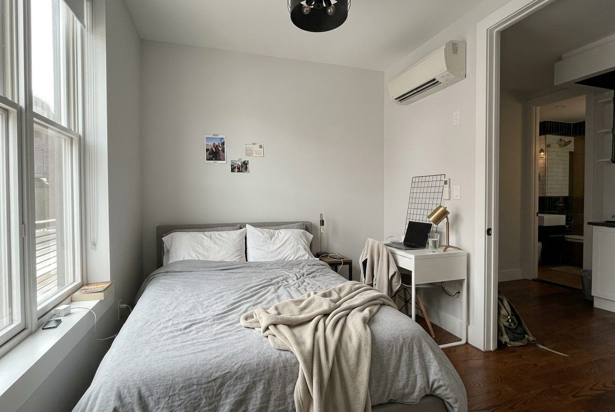 Furnished private room in a Bushwick duplex apartment