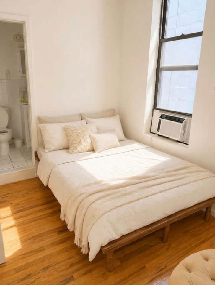 Cozy Room in Railroad Style Apt