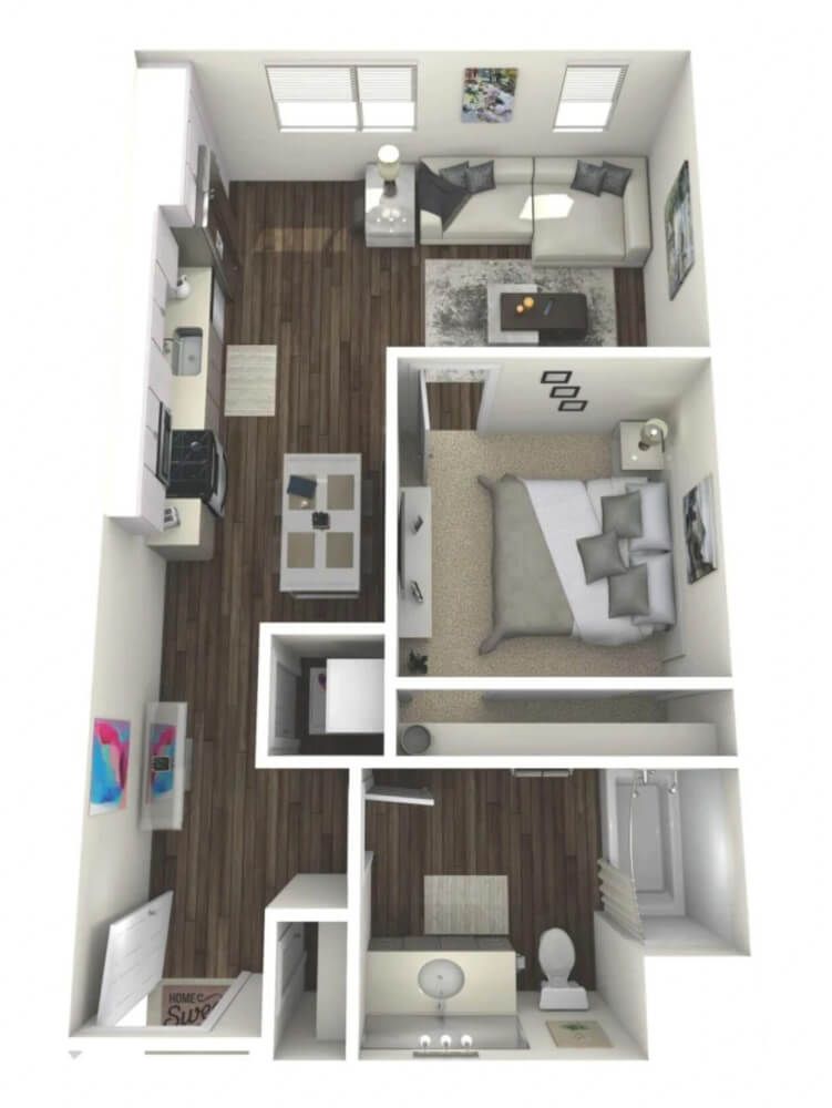 Spacious 622 sqft Studio in San Jose (95133) | In-Unit Laundry & Furnished | Garage Parking Included