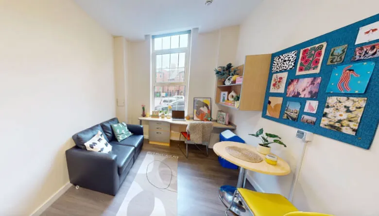 Spacious Student Studio at Flat 80, Liverpool | Near the University of Liverpool