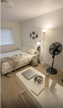 Furnished Master Bedroom at One Mosaic | Female Tenant Only