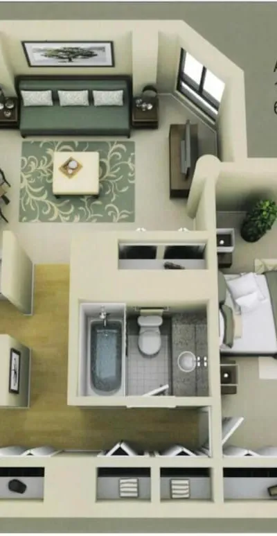 Below-Market Entire 1B1B at Greenhouse Apartments (Back Bay) | Mid-Dec Move-In | Free Furniture | Walk to NEU/Berklee