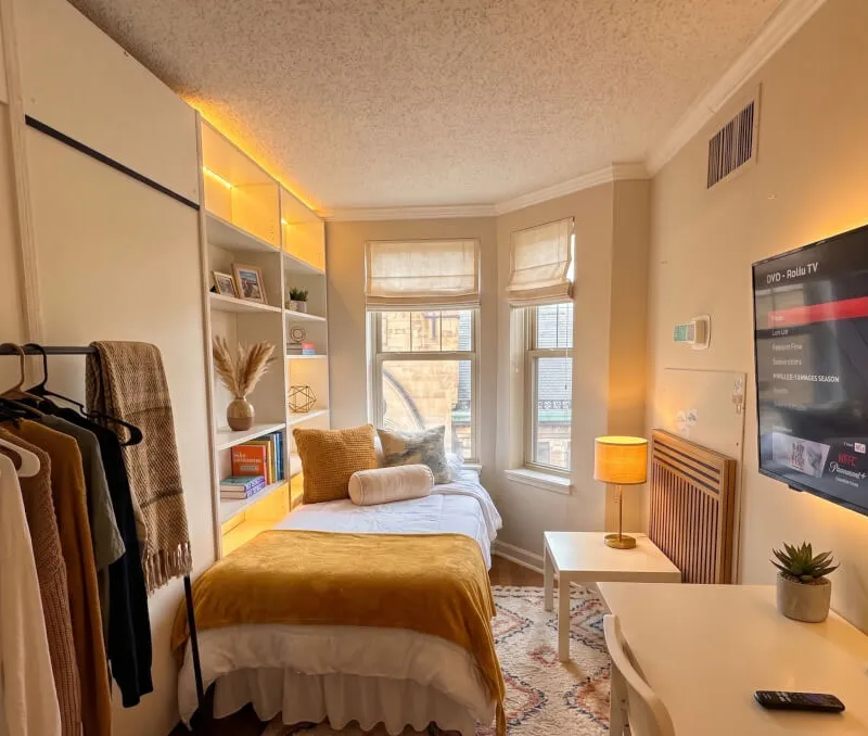 Compact & Cozy Flex Basic Room - Dupont Circle DC - Bedroom 1