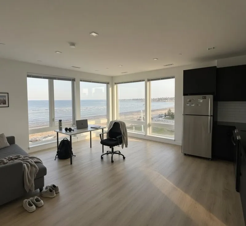Luxury Oceanfront 2B2B Sublet in Revere, Boston | Direct Blue Line (Wonderland) | Unobstructed Sea Views | Cat-Friendly
