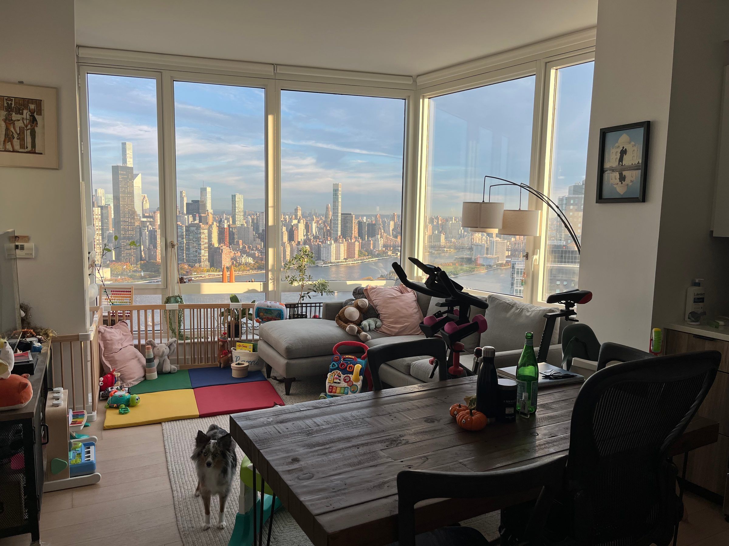 Spacious 2-bedroom, 2-bathroom corner unit with beautiful water views.