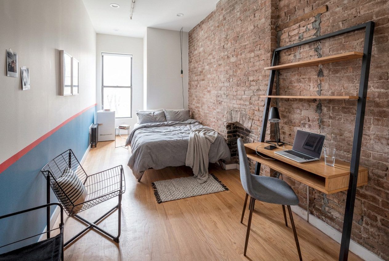 Furnished private room in a Harlem townhouse apartment