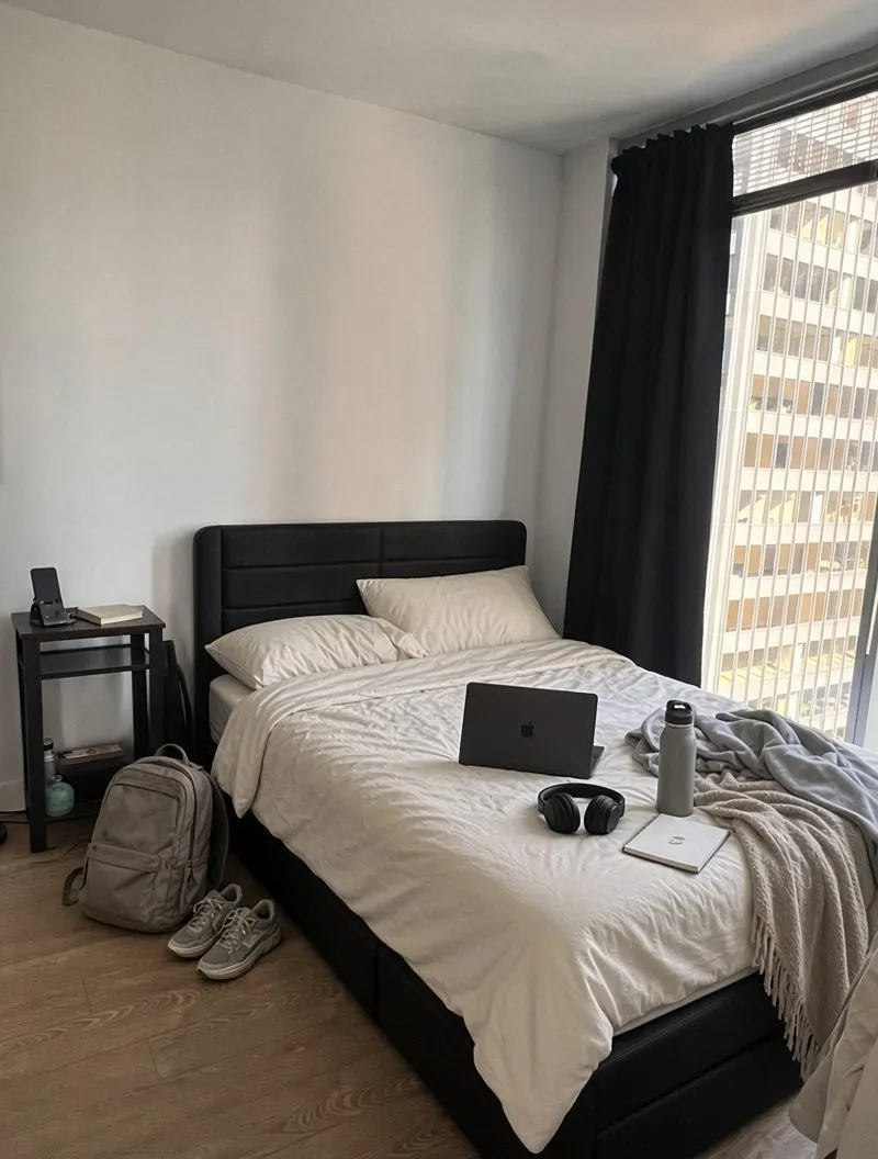 Furnished Private Bedroom at MILA Luxury Apartments | Downtown Chicago | Pool & Gym