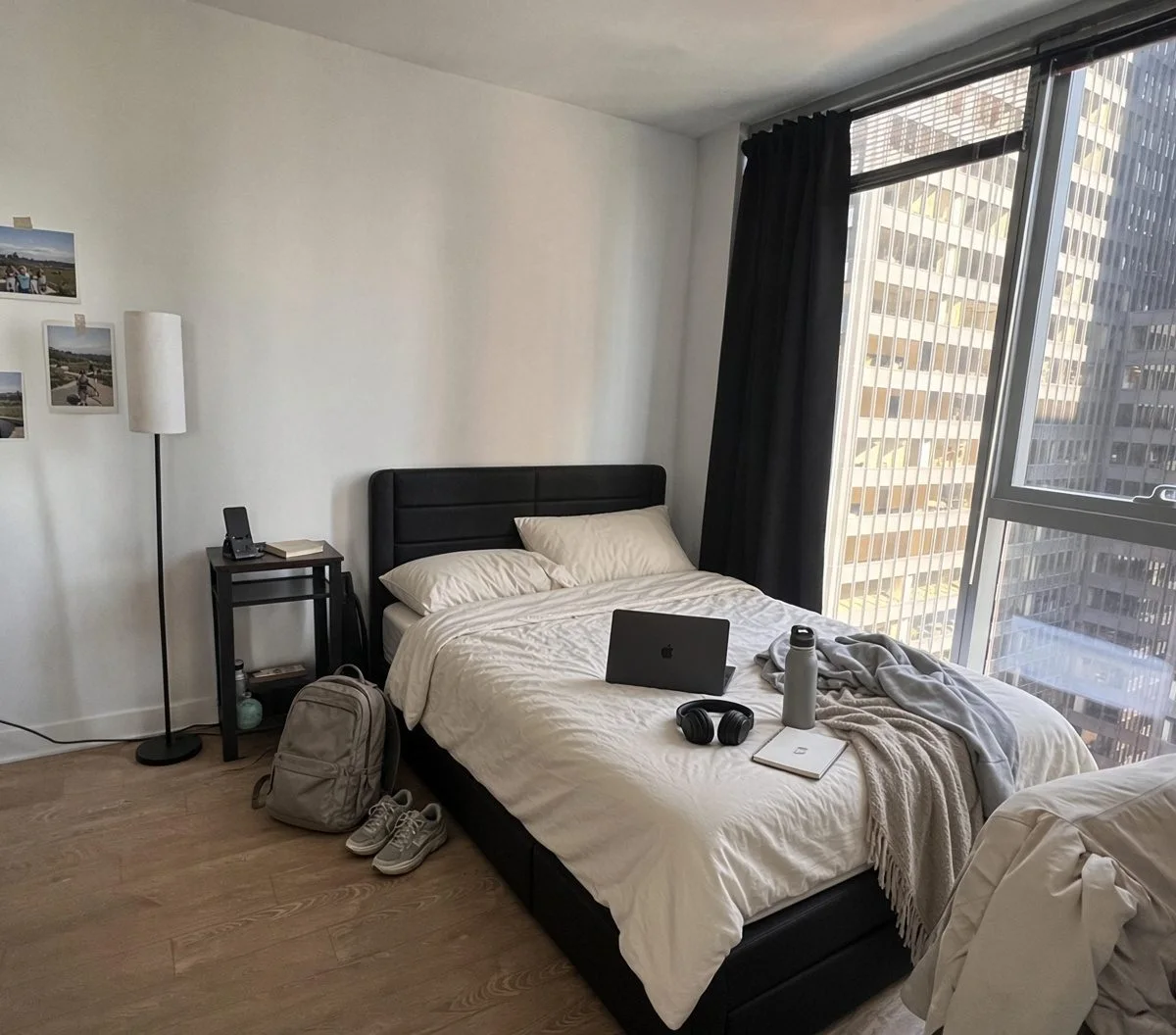 Furnished Private Bedroom at MILA Luxury Apartments | Downtown Chicago | Pool & Gym