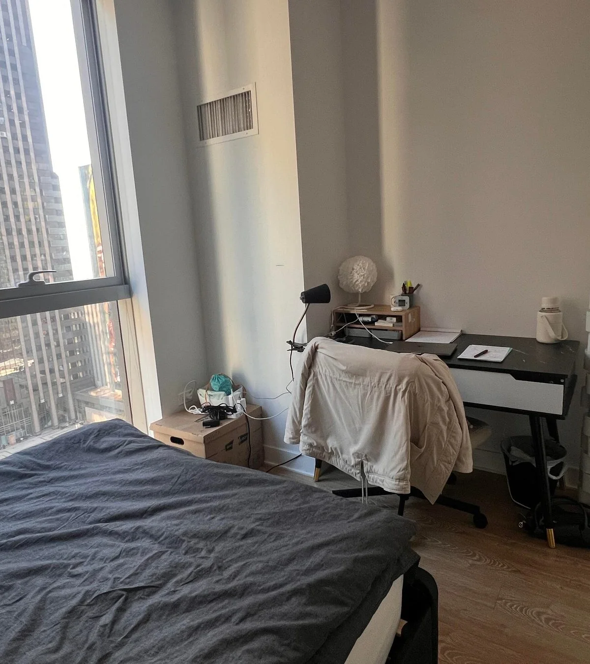 Furnished Private Bedroom at MILA Luxury Apartments | Downtown Chicago | Pool & Gym