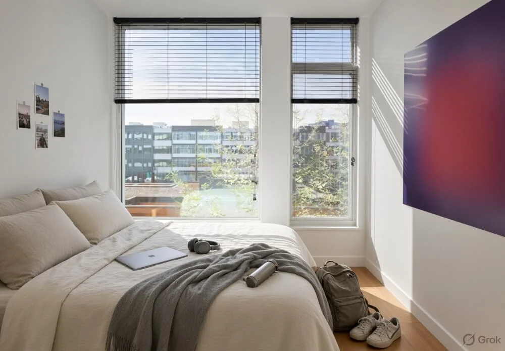 Huge Luxury Studio in Harrison NJ | 5 Mins to PATH & 20 Mins to NYC | Oct 10 – Nov 7 Short-Term Sublet (Female Only)