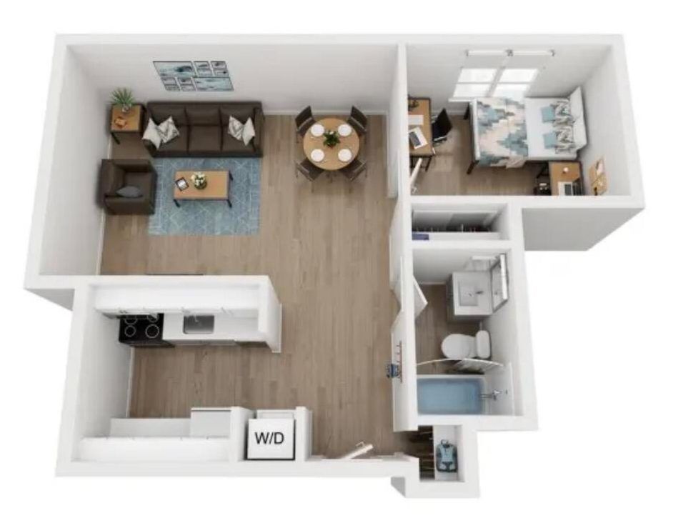 UC Berkeley Nearby 1B1B Apartment Winter Sublet - In-Unit Washer/Dryer & Furnished - Dec 17 to Jan 16