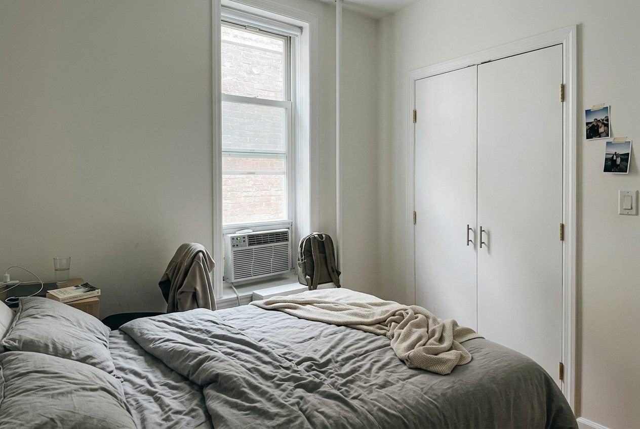 Furnished private bedroom in a Sutton Place apartment