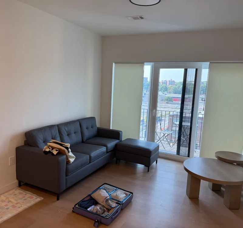 High-Floor 1B1B with Private Balcony & Parking at The Coda | Free Campus Shuttle | All Bills Included