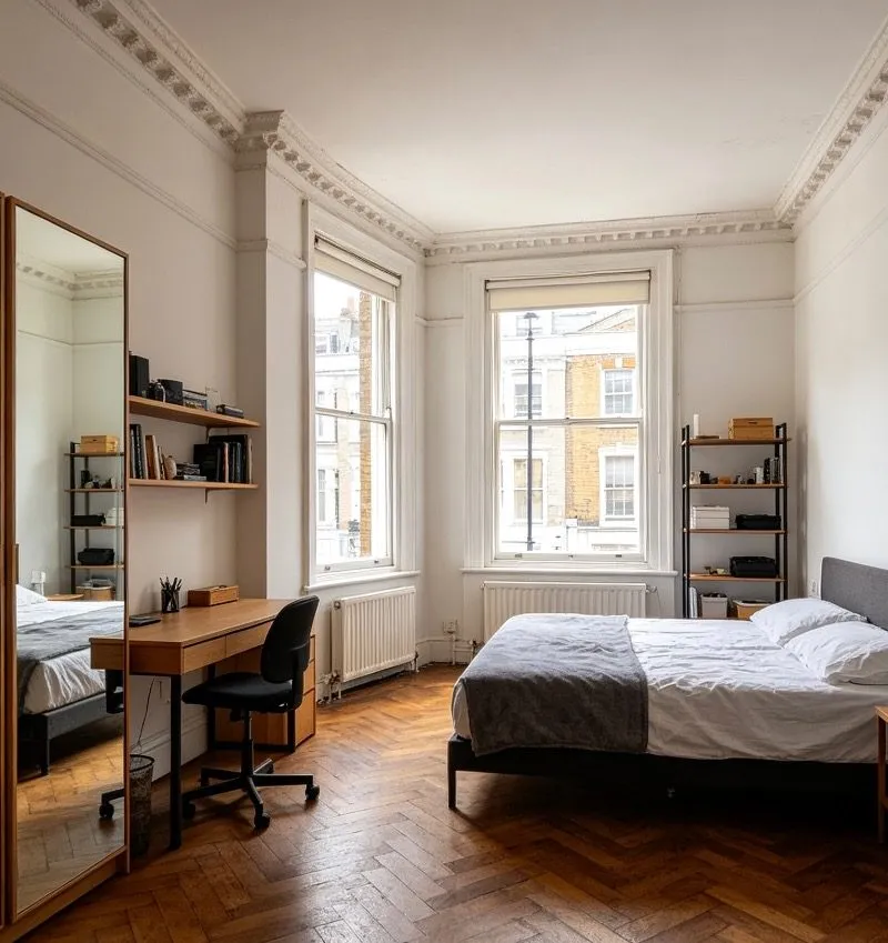 Furnished Private Bedroom in a 3-Bedroom Apartment Near UCL and Regent’s Park