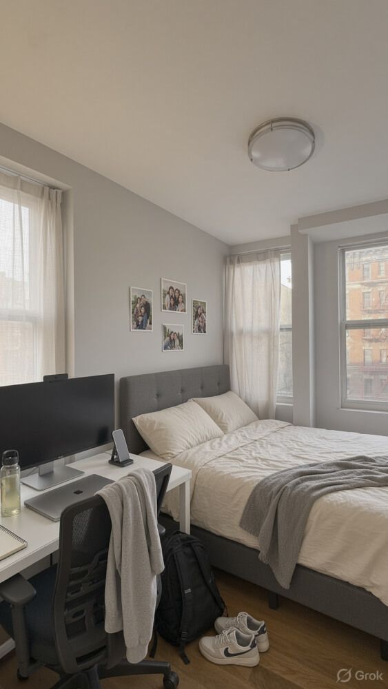 Private 1B1B in Luxury 2B2B | Manhattan Union Square | Virtual Doorman & Elevator | Daily/Short Sublet