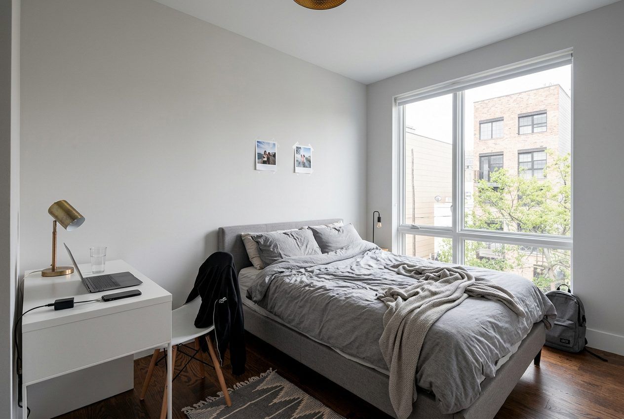 Furnished private room in a Bushwick duplex apartment