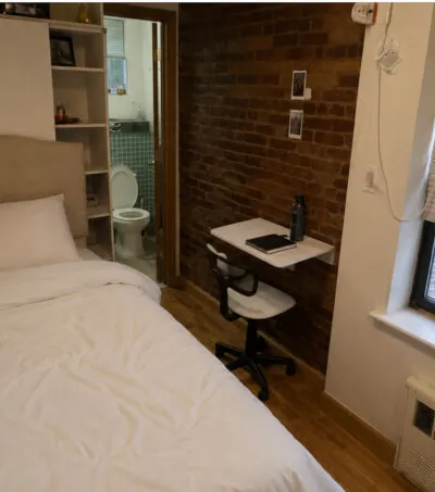 Efficient MicroStudio Murray Hill - Private bathroom/kitchen/laundry/walk-up
