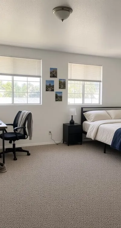 Spacious Master Bedroom with Private Bath near USC | Zip 90018 | Flexible Sublet to May | Student Discount