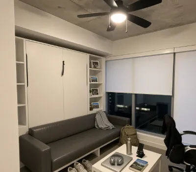 Hub Minneapolis Studio | Steps from UMN | High Floor | Furnished | Light Rail Nearby