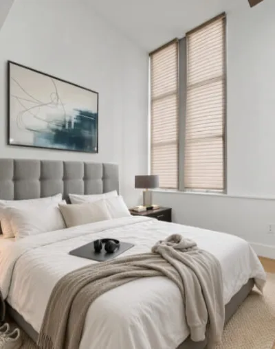 Industrial-Style Loft at Canco Lofts, Jersey City | 2B2B | Short-Term Rental