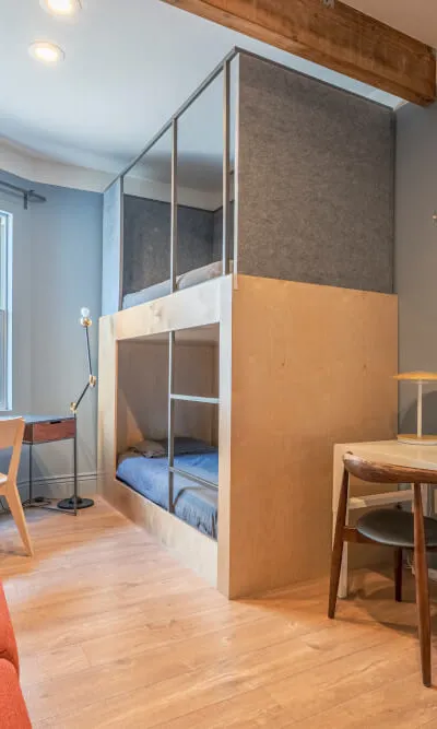 Josh's shared room in San Francisco