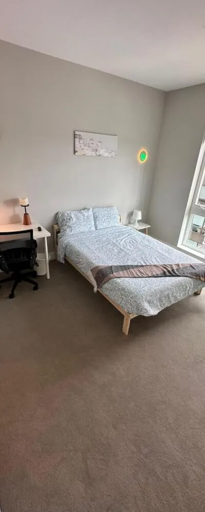 Furnished room with en suite bath in Somerville