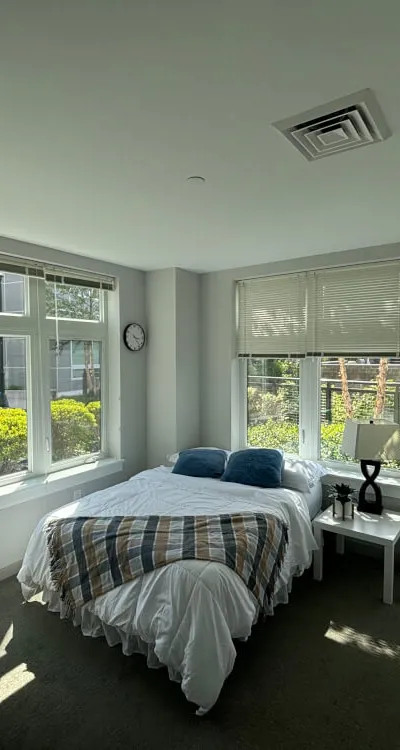 A private room at the Overlook at Saint Gabriel’s in Brighton