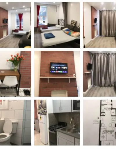 UES furnished Studio Near Central Park and express train 10mins 2 stops to grand central
