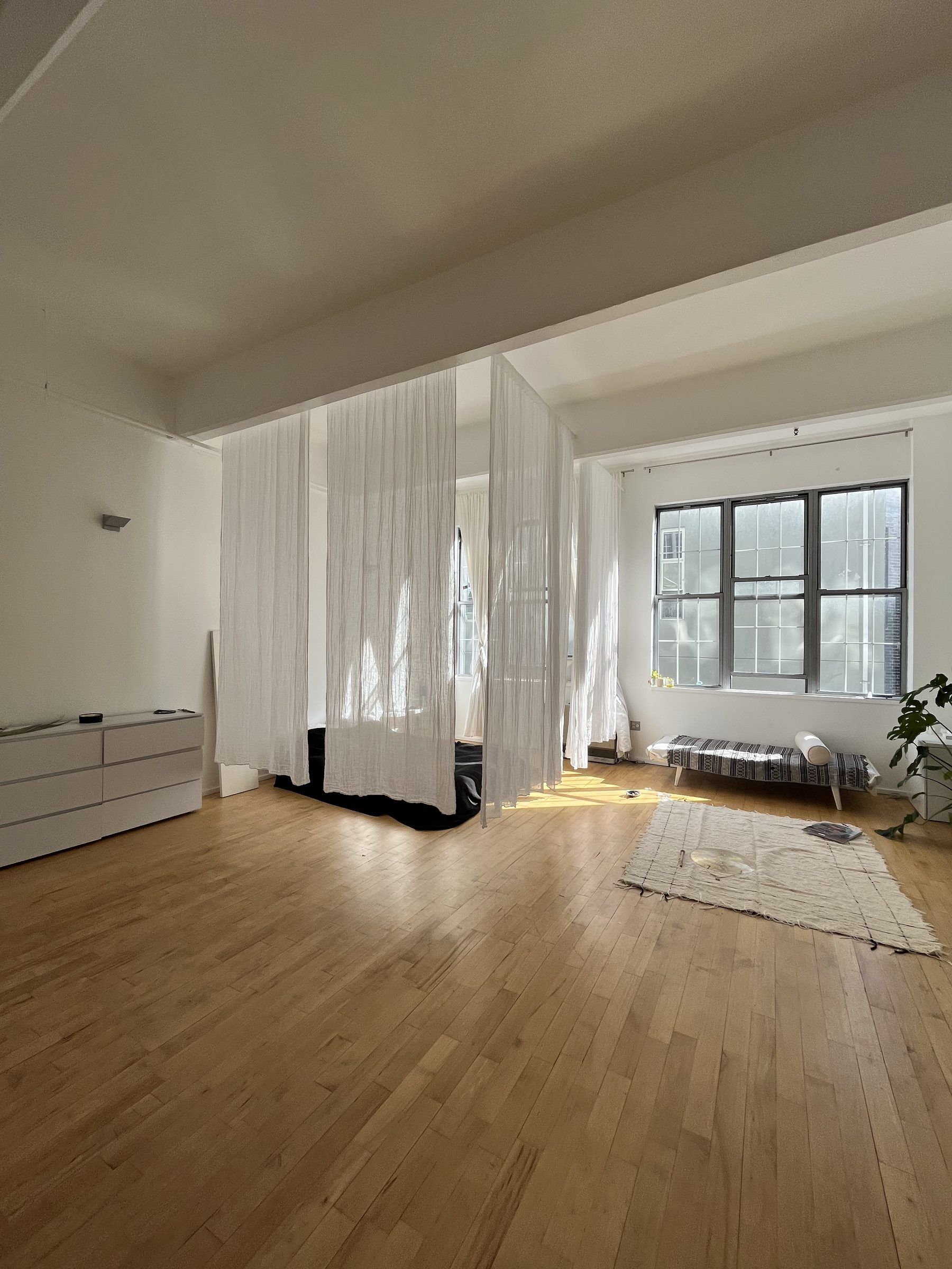 Light filled artist loft in Williamsburg