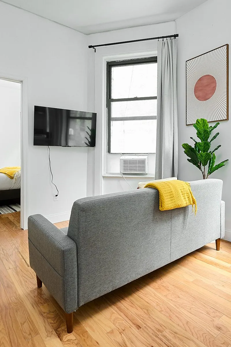Furnished private room in a Hell’s Kitchen apartment